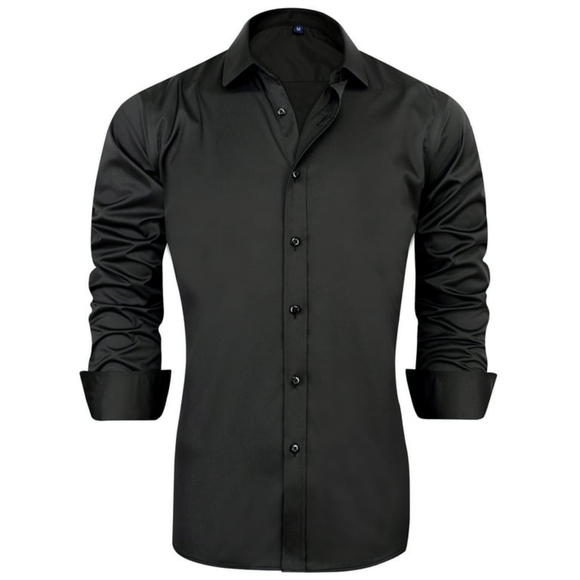 men's casual stretch shirts